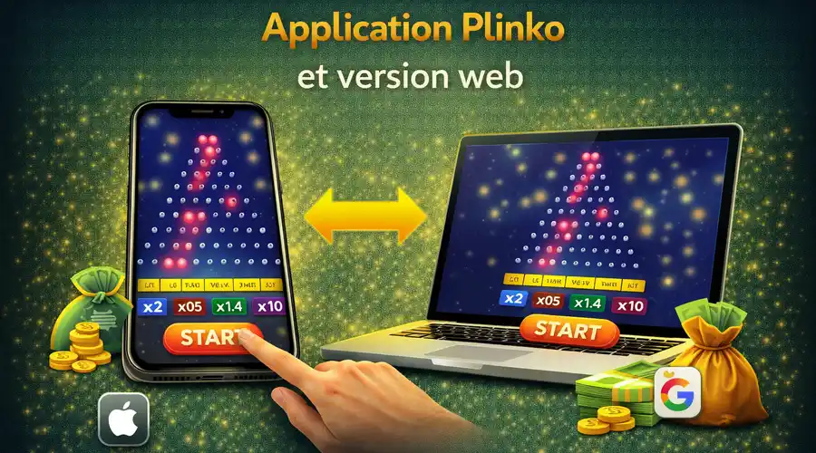 Application Plinko et version web